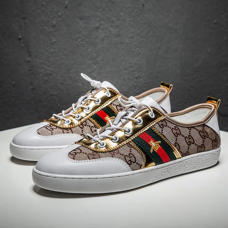 2019 New Arrived Little Bee Fashion Low sneakers Male casual shoes Comfortable Breathable Runner shoes  size 36-47