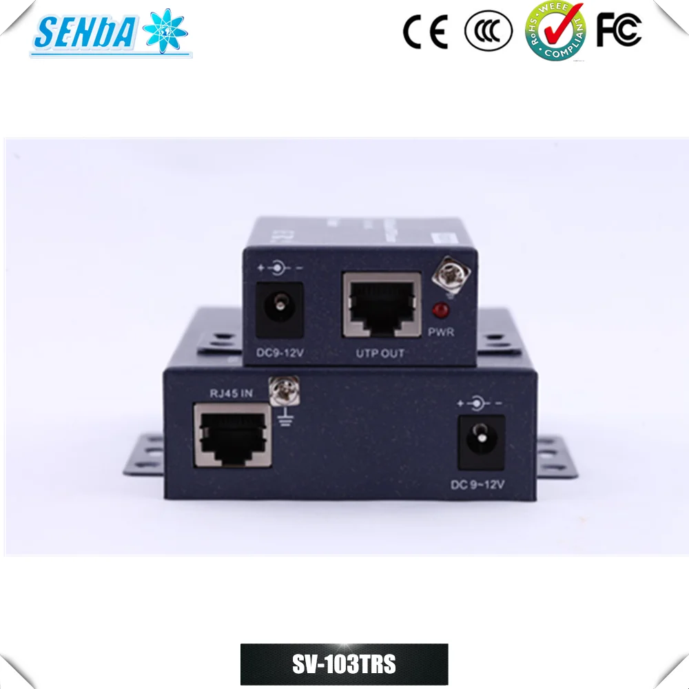 Audio Signal Splitter rj45 VGA Display max up to 300 meters VGA Extender 300 Meters