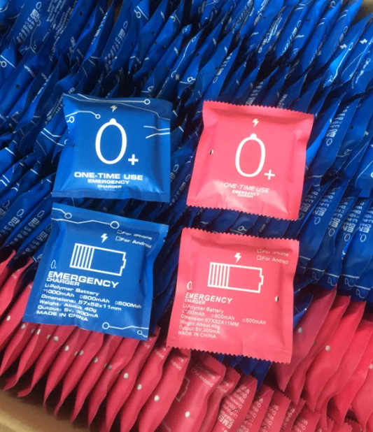 

One Time Use 1000mah Disposable Power bank, N/a