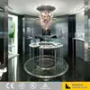 High Fashion Jewelry Showroom Designs, Stainless Steel Jewelry Glass Dispaly Cabinet, Jewelry Display Showcase