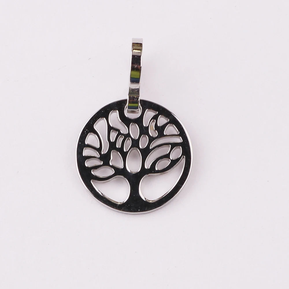 

304 stainless steel life tree metal charms in good quality for women, As pic