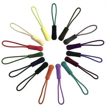 Colorful Durable Cord Zipper Puller String Zipper Pull Plastic Zipper ...