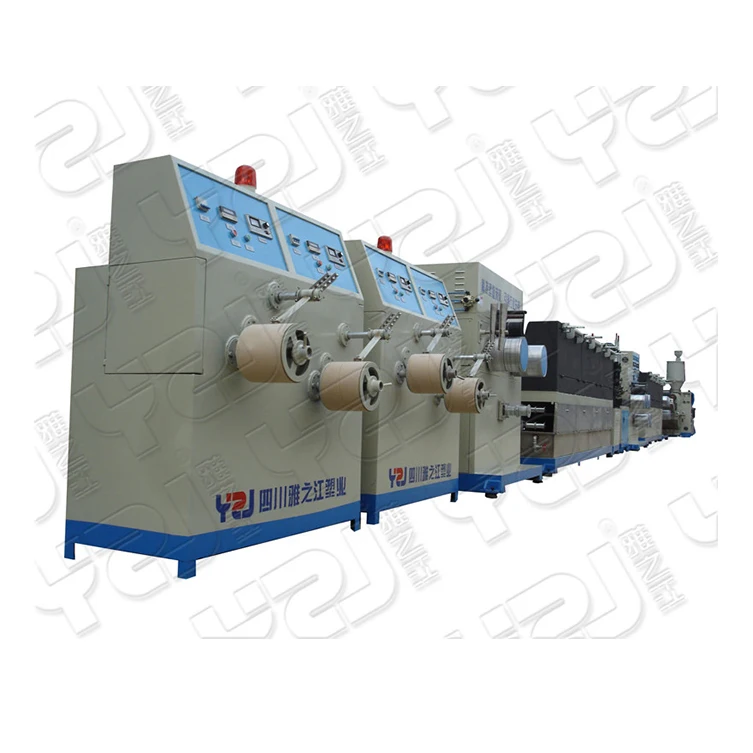 
Union 4 lines automatic produce pp packing strap band belt plastic extruder extrusion making machine production line 