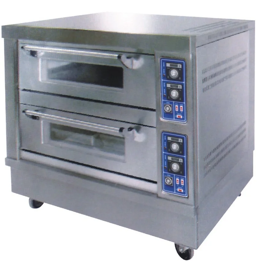 Commercial New Design Electric Bread Baking Oven With 3 Layers 6 Pans