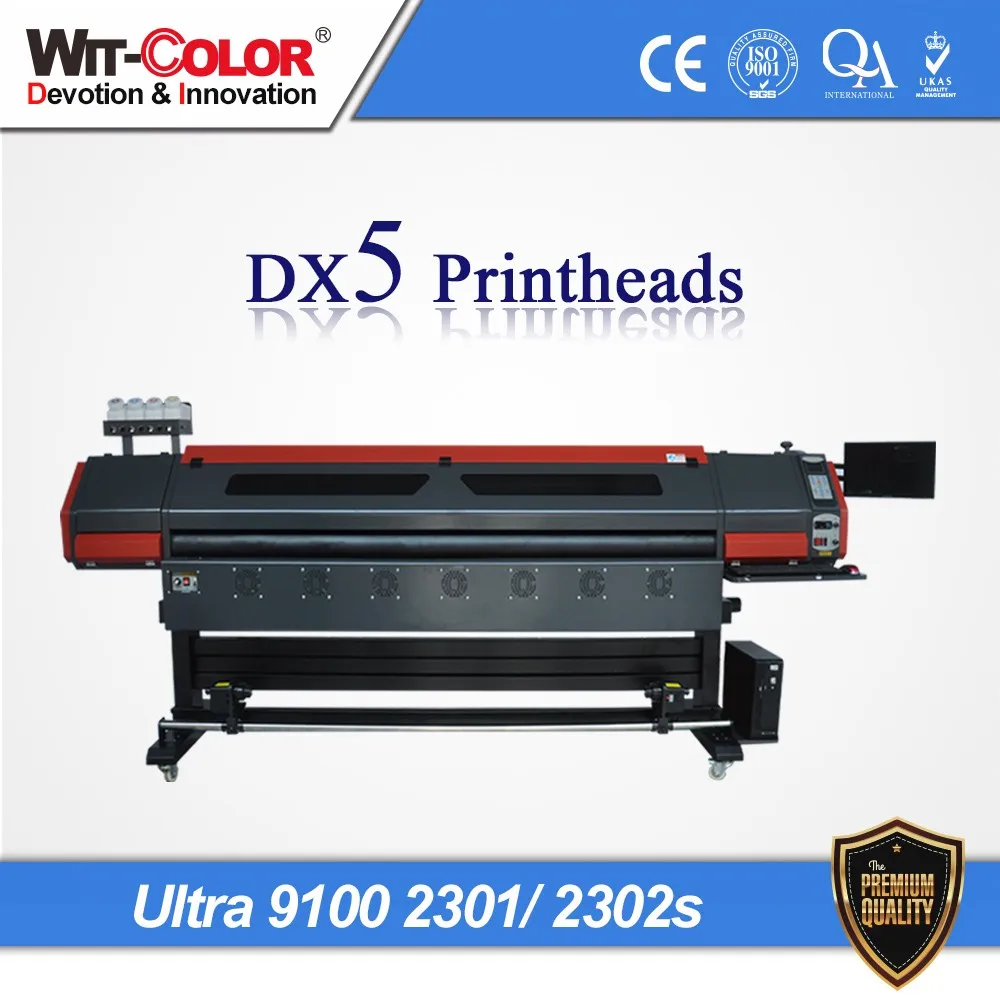 Wit-Color High Quality Digital Sticker Printer Eco Solvent Printer Ultra 9100 2302S