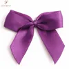 Free sample best quality Christmas ribbon bow with ribbon loop used on packing