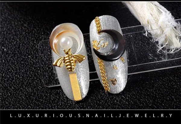 Top Quality Half Moon Design Shell 3d Diy Nail Art Decoration Buy Shell Nail Art Decoration Nail Decoration Art Nail Art Decoration 3d Product On Alibaba Com