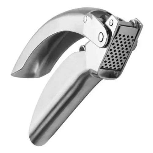 

High quality home kitchen tool stainless steel 304 garlic press, Silver