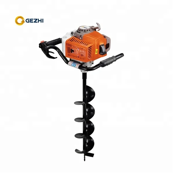 
2 stroke fuel garden powerful petrol earth auger 43cc 