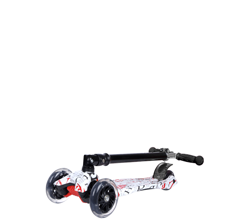 Byeboo Cheap Price Pu Wheel Baby Scooter 4 Wheel Kids Kicks Scooter