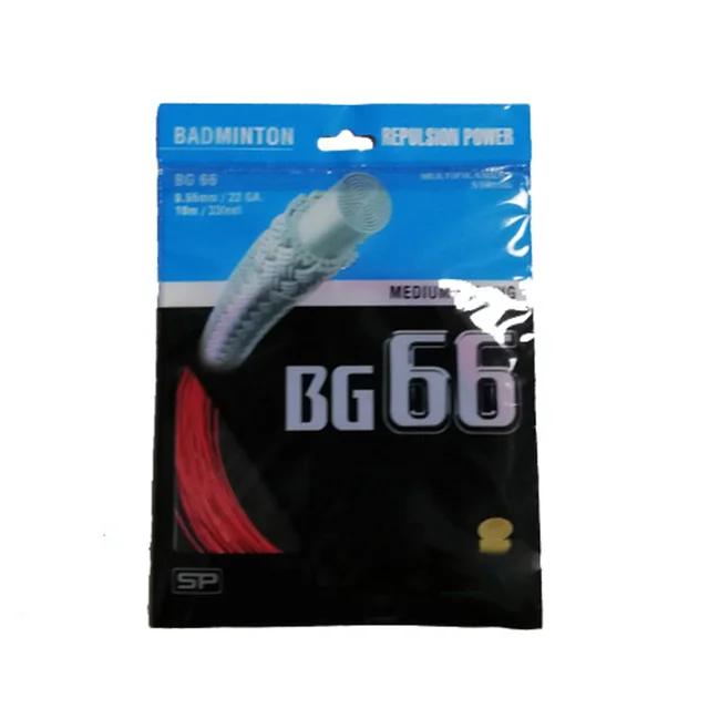 

Hot Sales Cheap Price 10m Mixed Color Badminton Racket String Wholesale BG 66, Blue;white;yellow;black;red