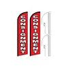 High Quality Expressive Advertising Feather Flag Supplier For Advertising