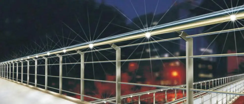 Stainless Steel Led Handrail Light 2w For Path Bridge Railing Stair