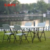 cheap outdoor folding party tables and chairs for sale