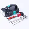 Multifunction tool set with led torch h0t6W electronic tool set for sale