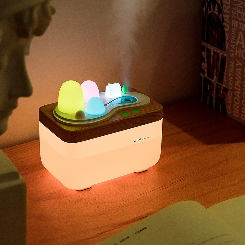 Idyllic Aromatherapy Lamp Humidifier Breathing Lamp Remote Control