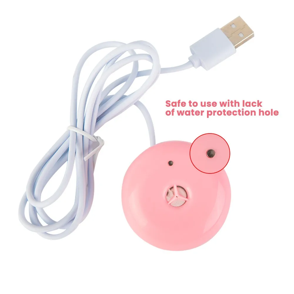 H020 Donuts Humidifier Floating Water, Donut Mini USB Ultrasonic Aroma ...