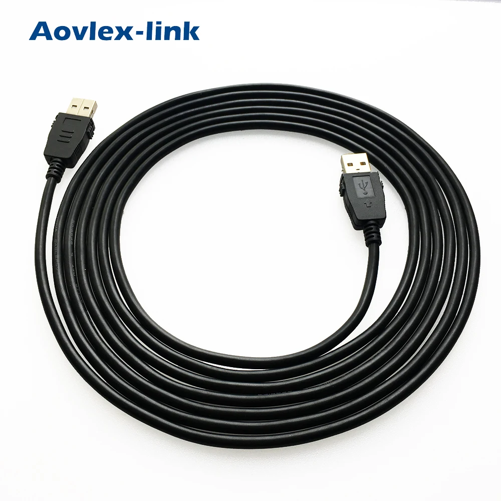 Latching usb 2 0 data cable type a male to male usb extension cable