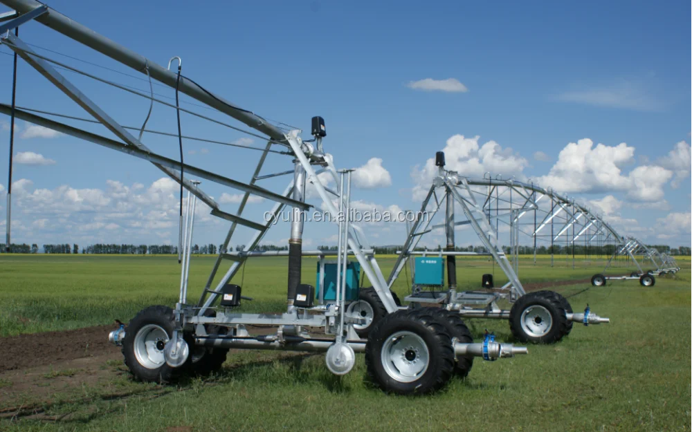 Linear Move Irrigation System Of Two Wheels And Four Wheels/small Farm