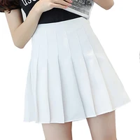 

Hot Selling Women Girls School Style Pants Inside A-line Mini Pleated Skirt