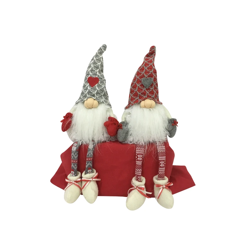 santa gnome plush