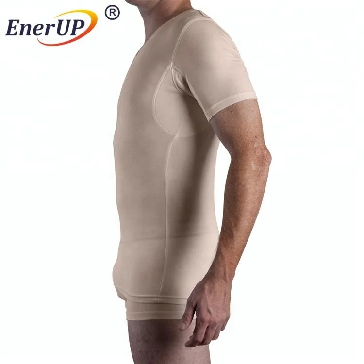 

Anti sweat tee shirt underwear, Beige;black;blue;red;white;yellow