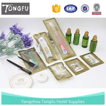 High Quality Hotel Amenities And Disposable Bathroom Accessory Kits