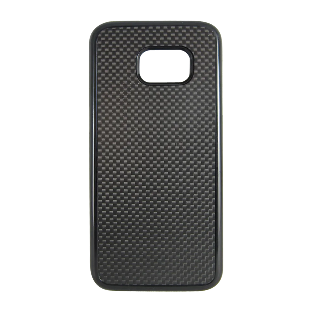 

Wholesale matte Carbon Fiber Phone Case For Samsung S7 Edge, Black