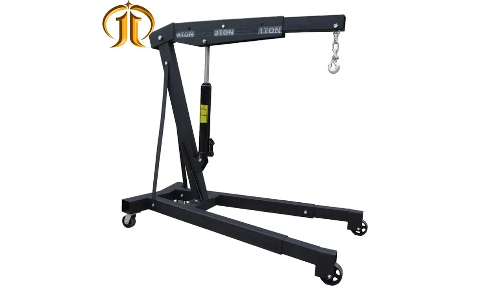 Professional Factory 3t Fixed Manual Hydraulic Engine Crane