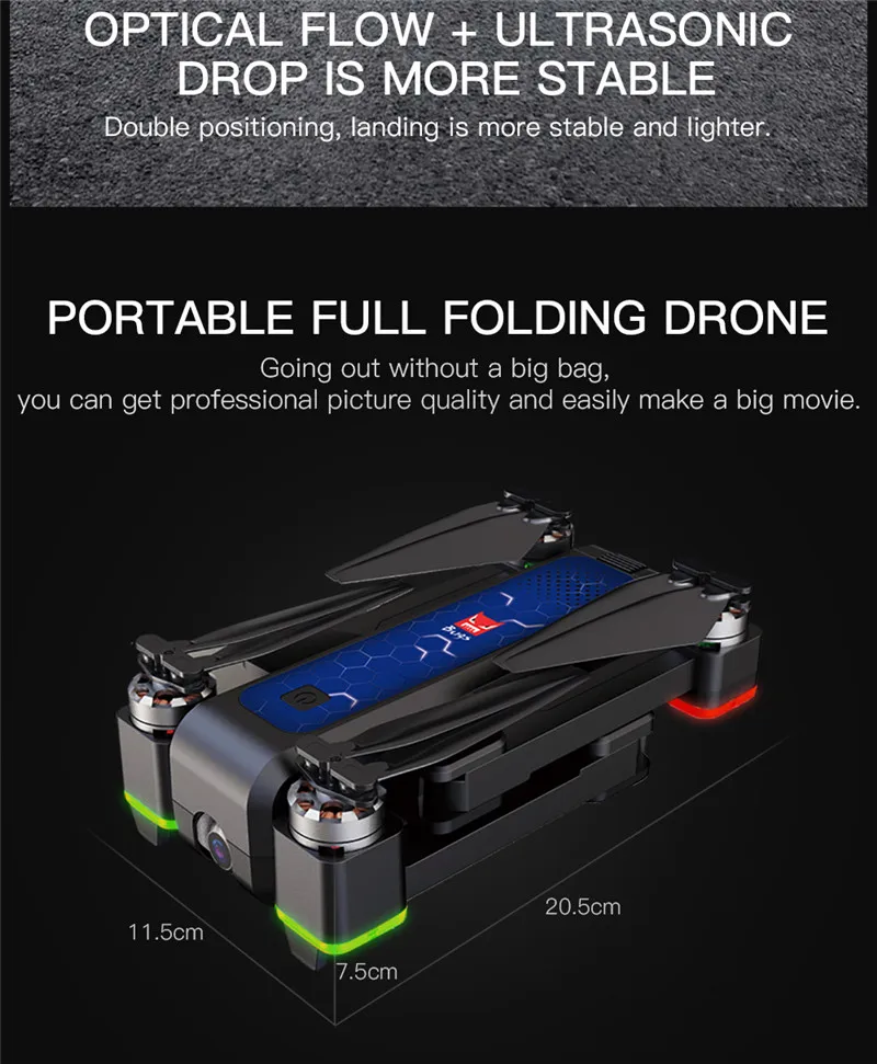 MJX B4W Bugs 4W RC Drone With 2K HD Camera 5G WIFI FPV GPS Brushless Foldable Ultrasonic Professional Quadcopter VS SJRC Z5 F11