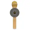 NEW WS668 Wireless microphone BT microphone karaoke Speaker voice changer microphone for PC phone LED Disc light