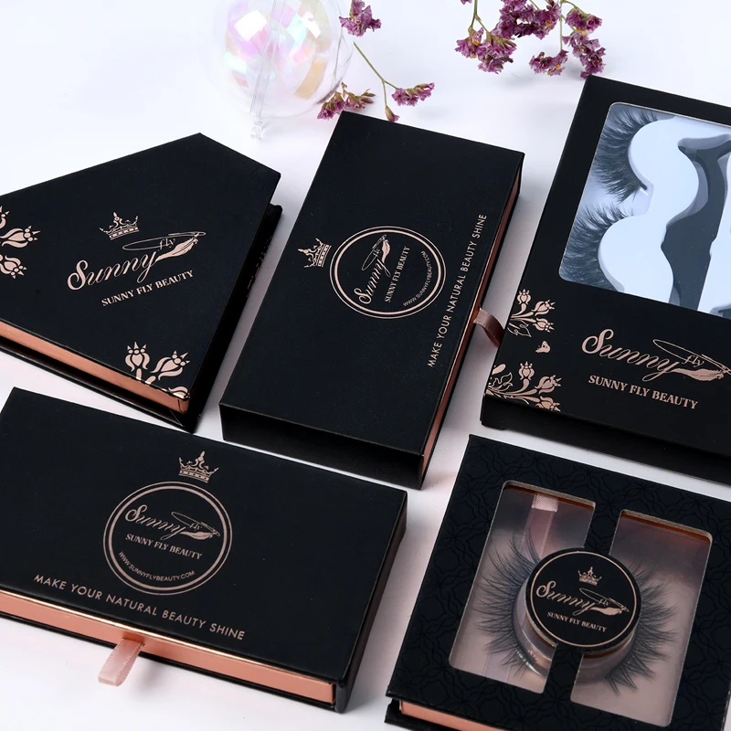 

OEM wholesale 3d double layer 100% real human hair false strip eyelashes
