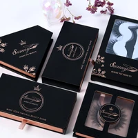 

OEM wholesale 3d double layer 100% real human hair false strip eyelashes