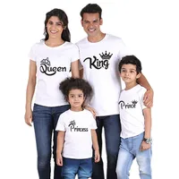 

Family clothes set, family matching clothing father mother kids t shirts