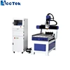 Jinan linear atc wood cnc routers 6090 wood cnc router with rotary axis for cylinder material