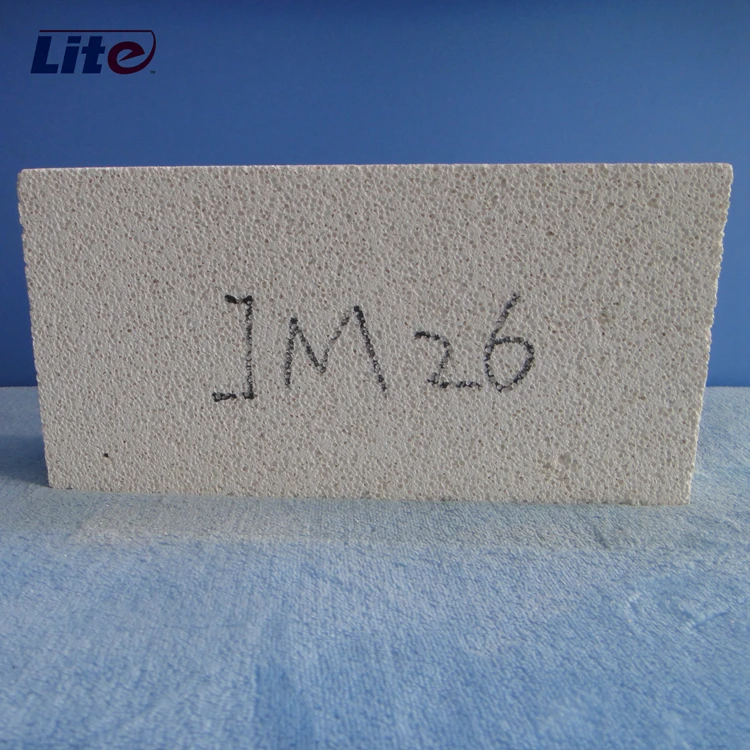 JM30 JM28 JM26 Lightweight Fireproof Mullite Brick for Ceramic Roller Kiln