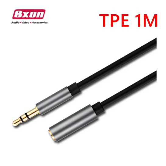 

TPE Material 3.5mm male to female audio aux cable for Phone Mp3 Mp4