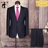 2016 Gold supplier high quality tailor made italian Office Uniform coat pant business men suit