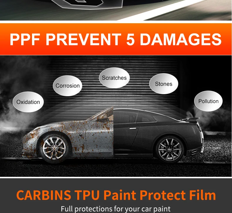 Carbins Newest 3layers Suntek Quality Self Healing Transparent Sticker Ppf Tpu Foil Car Body Paint Protection Film Size 1 52 15m Buy Transparent Stickers Paint Protection Film Ppf Self Healing Product On Alibaba Com