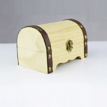 small wooden toy chest