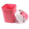 Hot Sale Large Foot Pedal Hotel Trash Can Plastic Garbage Can Egypt market