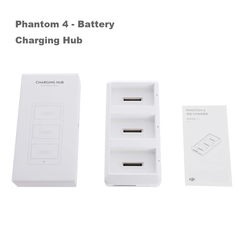 Original DJI Phantom 4 Battery Charging Hub Charge up to three Intelligent Flight Batteries for DJI