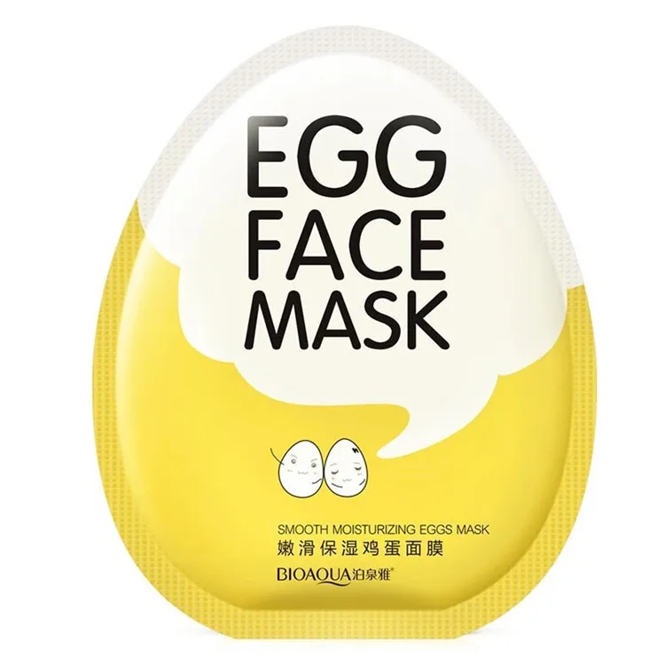 

2019 Hot Selling BIOAQUA Moisturizing Replenishment Egg Facial Mask, White