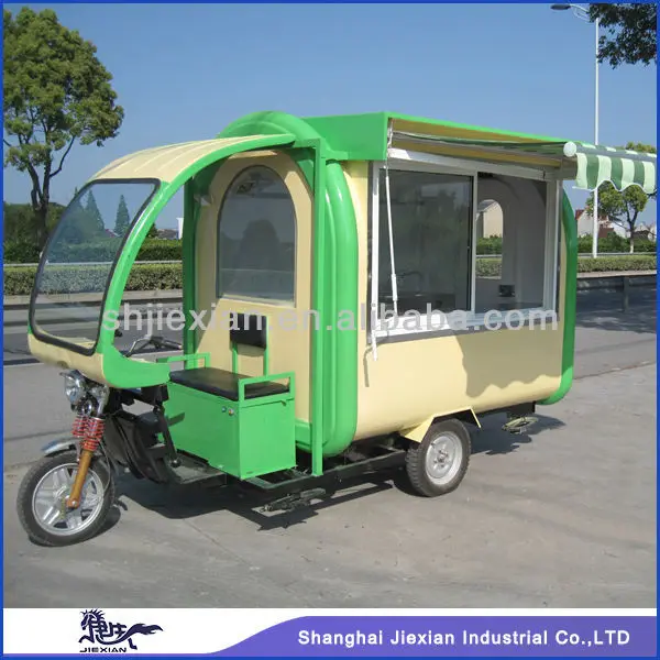 Jxfr220gh Food Stall Three Wheels Electric Food Cart Buy Food Cart