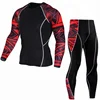 2018 Best OEM Pattern Custom Printed Compression Shirt for Men
