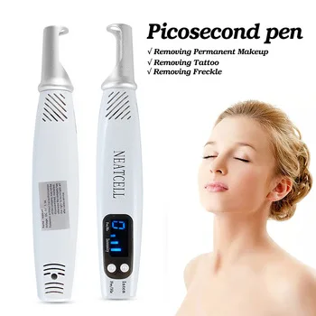 

Portable Home Use High Quality Picosecond Laser Blue Red Right Pen for Beauty Skin, White