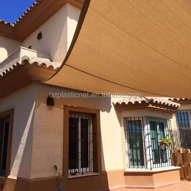 160gsm Uv Protection Dacron Sail Fabric Shade Cloth Rectangle Sun Sail