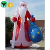 5m High Giant Santa Inflatable Customized Inflatable Santa Claus 16ft A3344