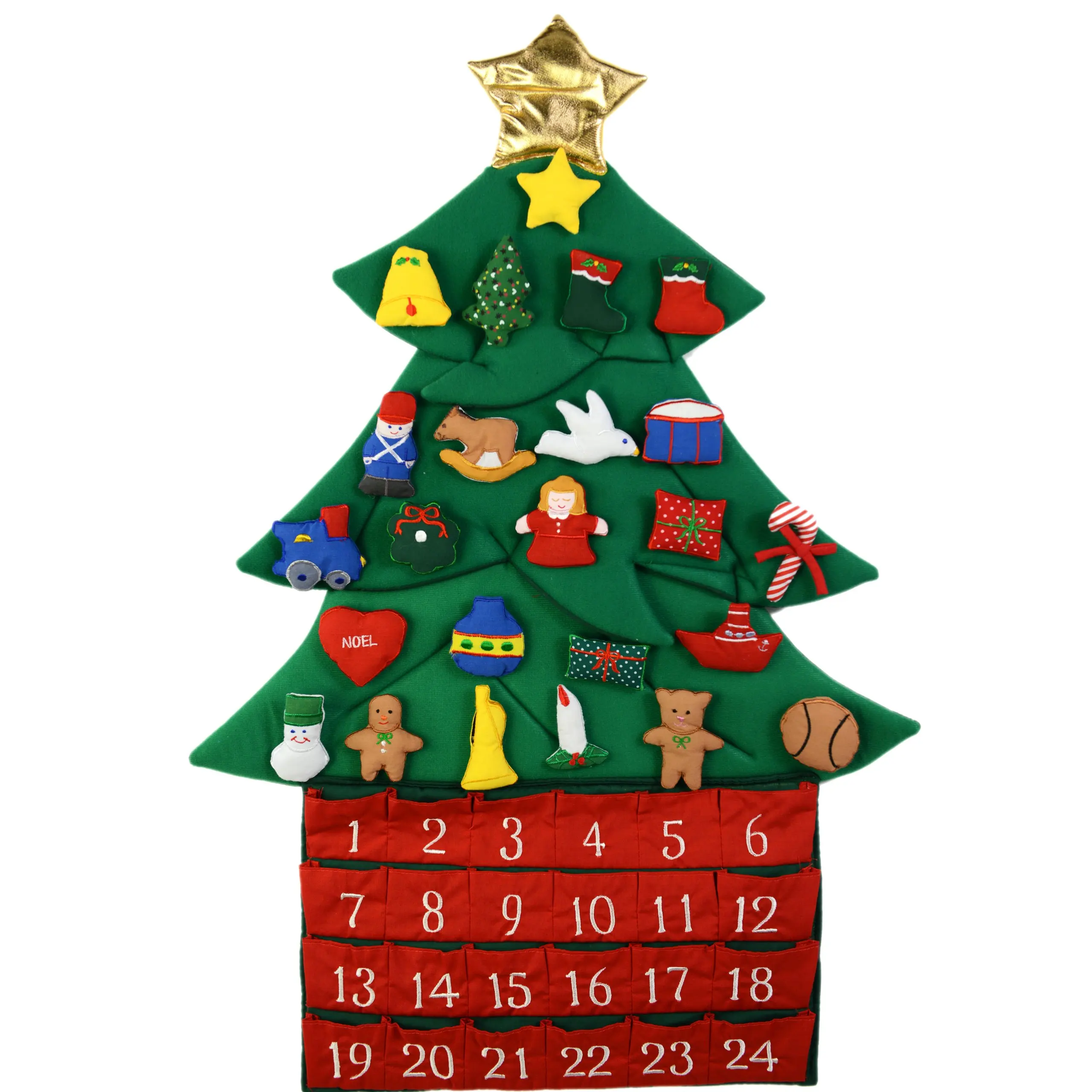 Buy Kubla Crafts Christmas Tree Fabric Advent Calendar In Cheap Price buy-kubla-crafts-christmas-tree-fabric-advent-calendar-in-cheap-price