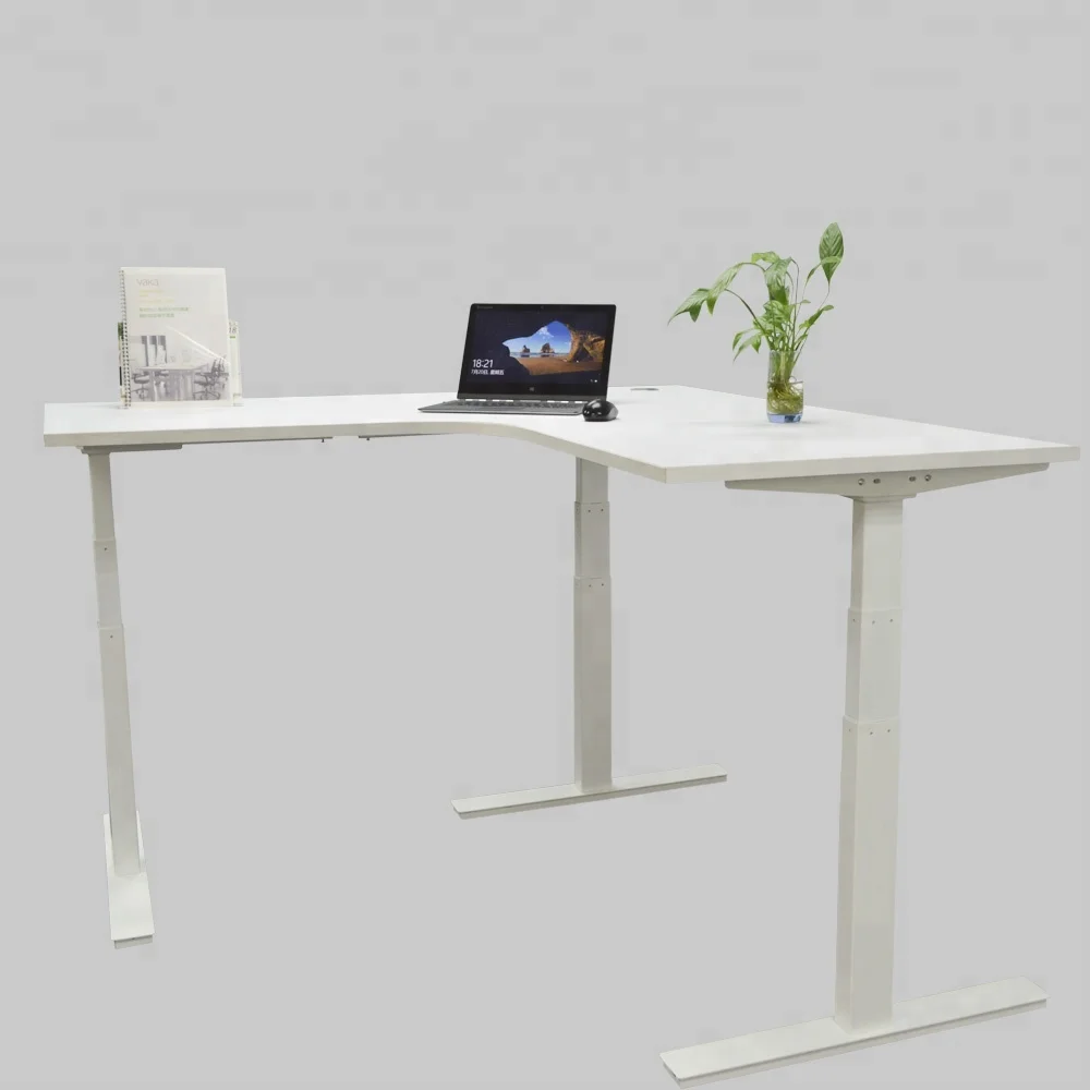 
office workstation C1 L Shape C shape corner height adjustable office furniture 